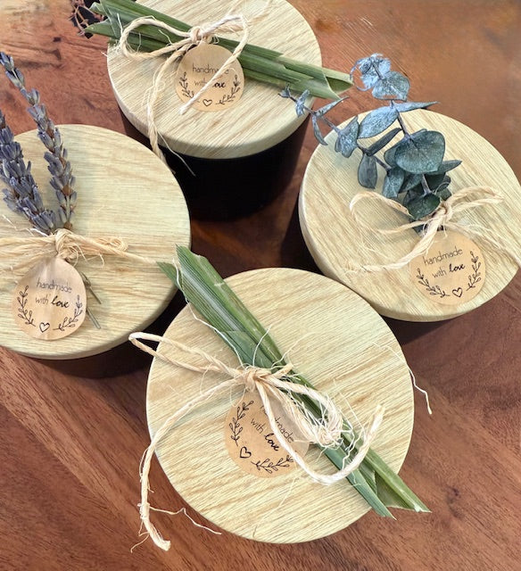 Reiki Charged Intention Candle- Lavender Lemongrass 8oz.