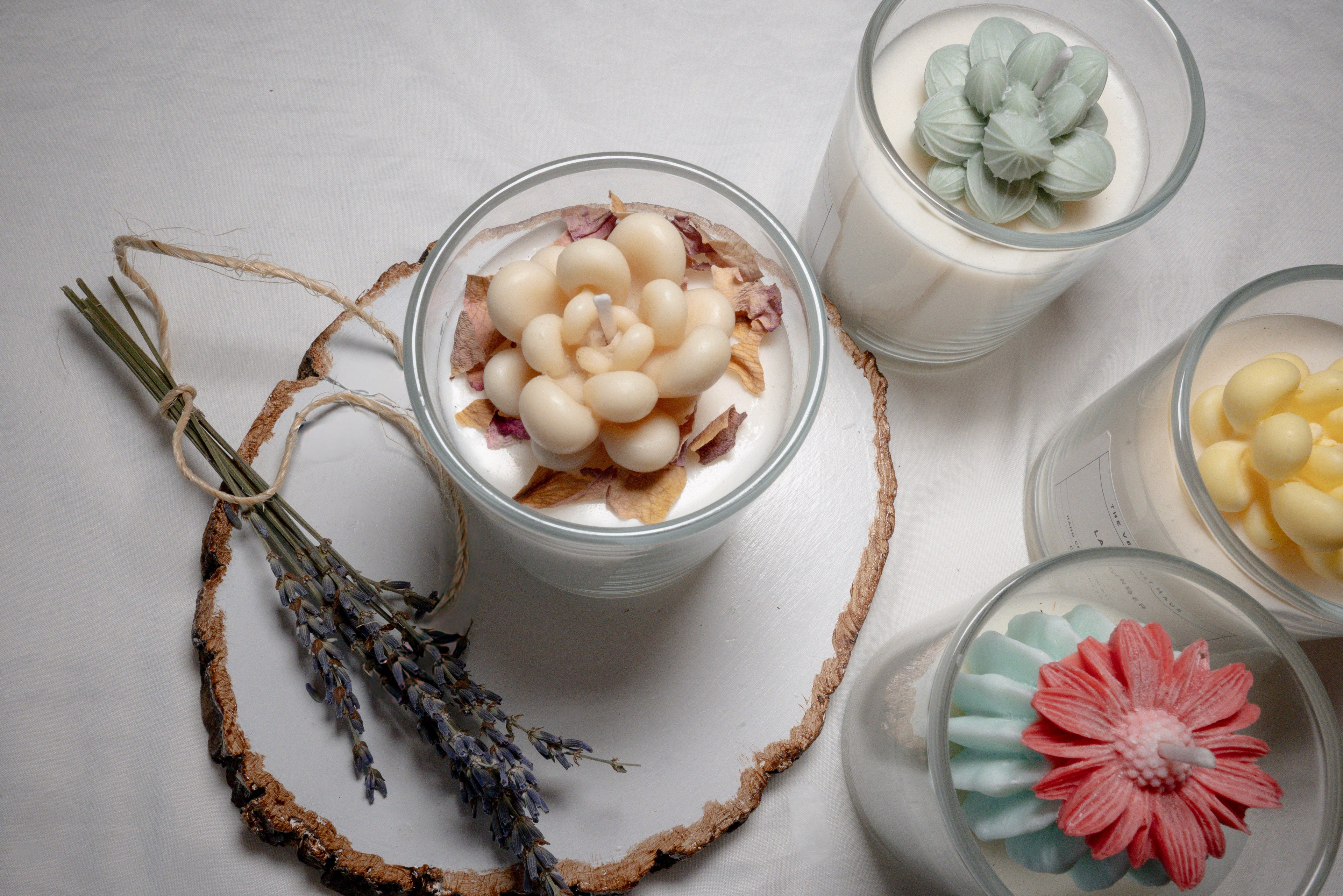 Organic Soy Candle- Lavender 7.75oz